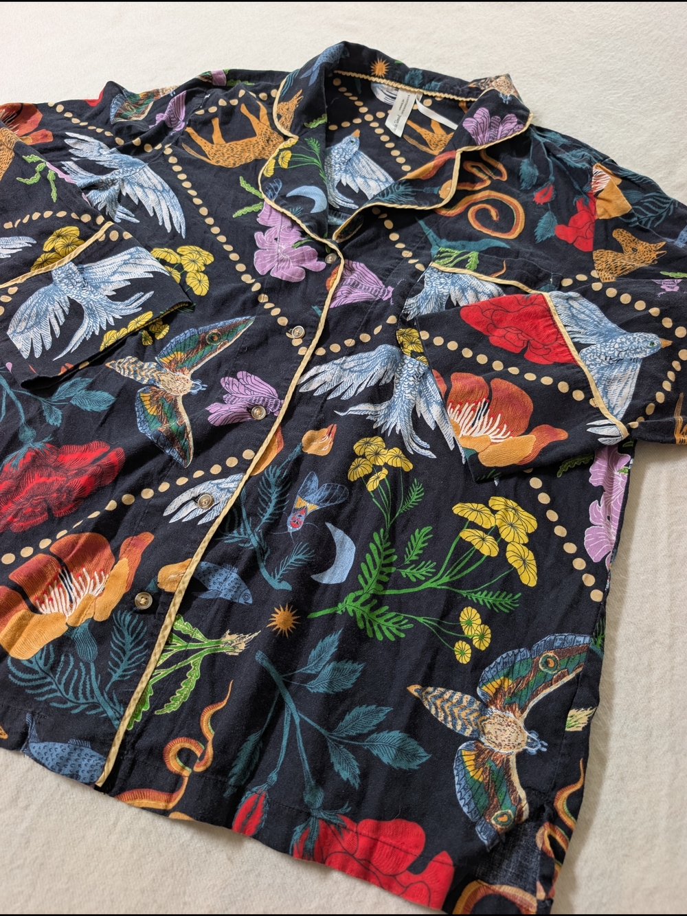 Anthropologie Rose De Weerd XL Pajama Shirt